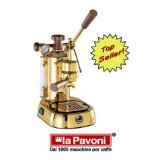 La Pavoni PPG-16 Professional Gold-Plated 16-Cup Espresso Machine