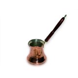 Tulumba T0167 Turkish Coffee Pot with Wooden Handle