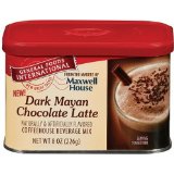 General Foods International Dark Mayan Chocolate Latte Coffee Drink Mix