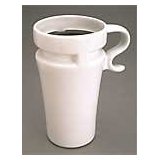 Ceramic Coffee Travel Mugs - White Mugs