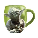 Vandor 18-Ounce Star Wars Yoda Ceramic Mug