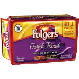 Folgers French Roast Ground Coffee Refill Pack